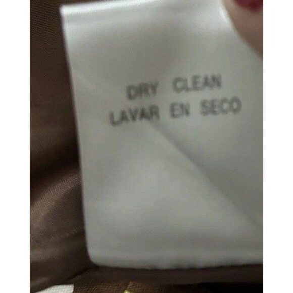 Vtg. Jessica London Polkadot Brown Mini Dress Bow Retro 70’s Colorful Y2K Sz 6 - Picture 6 of 7